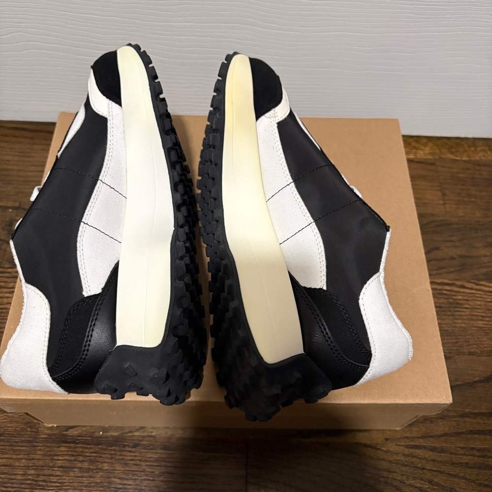 Steve Madden Black and White Sneakers - Picture 6 of 10